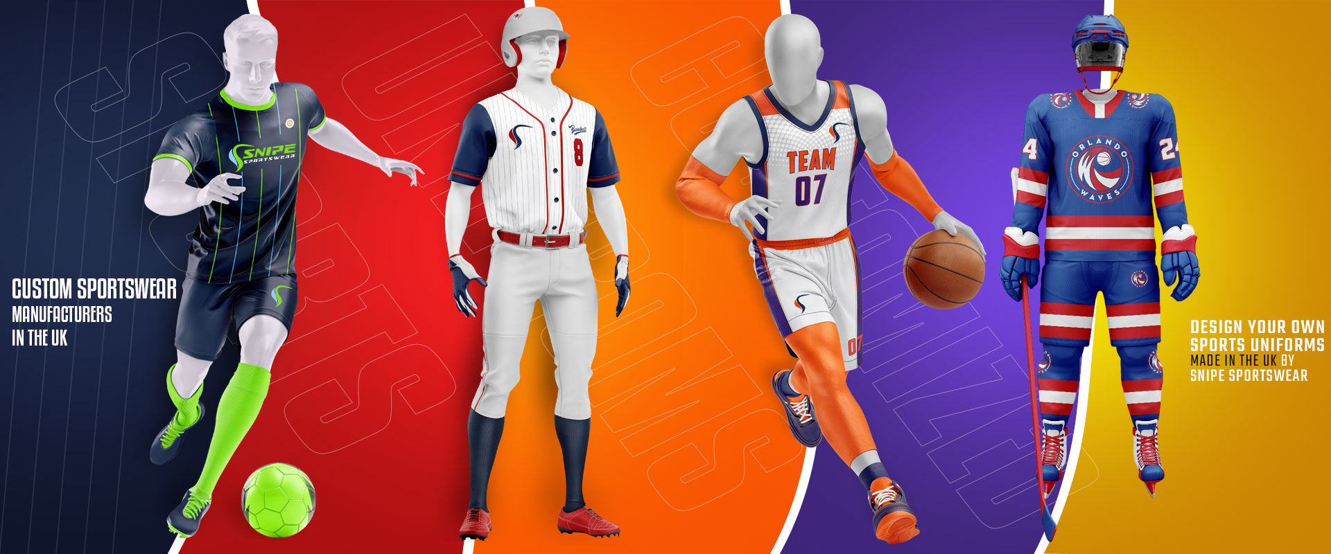 Made in the UK by Snipe Sportswear